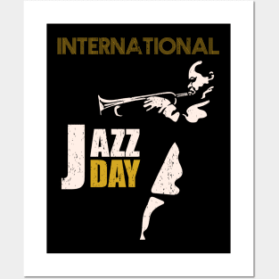 Happy Jazz Day 2019 Jazz T-Shirt Posters and Art